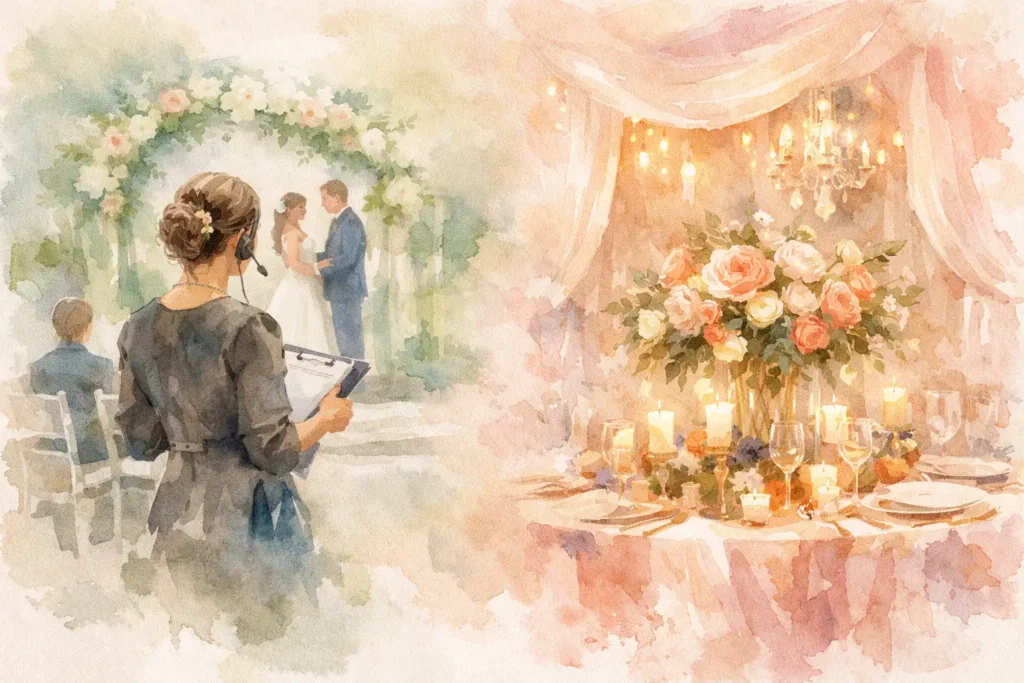 Wedding Day Coordination Services vs. Décor Styling