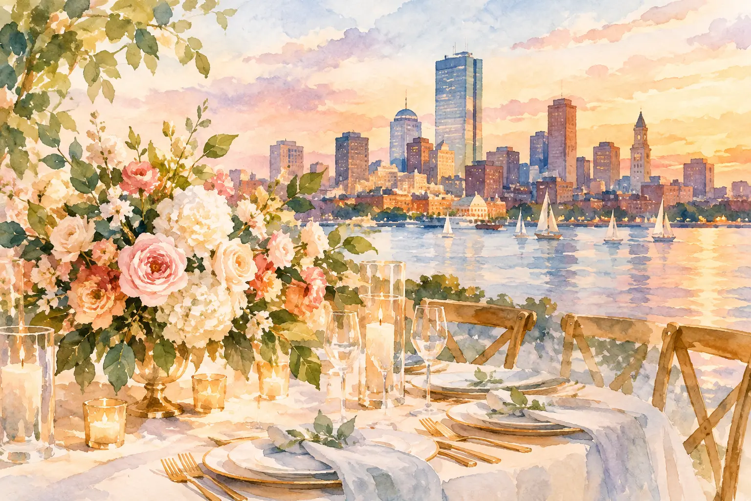 Boston Reception Styling That Feels Like You