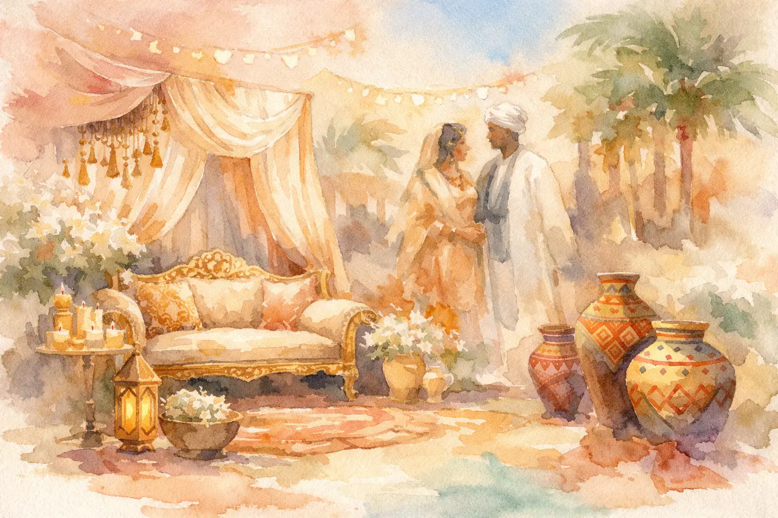 Sudanese Wedding Decor That Feels Personal