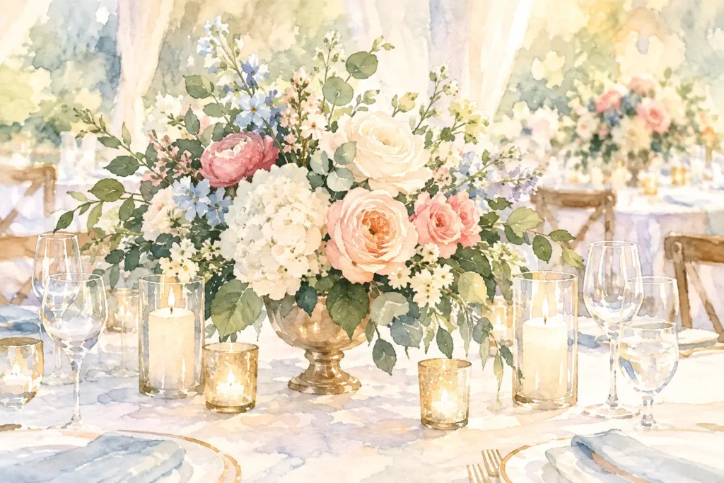 Wedding Centerpieces That Set the Whole Table