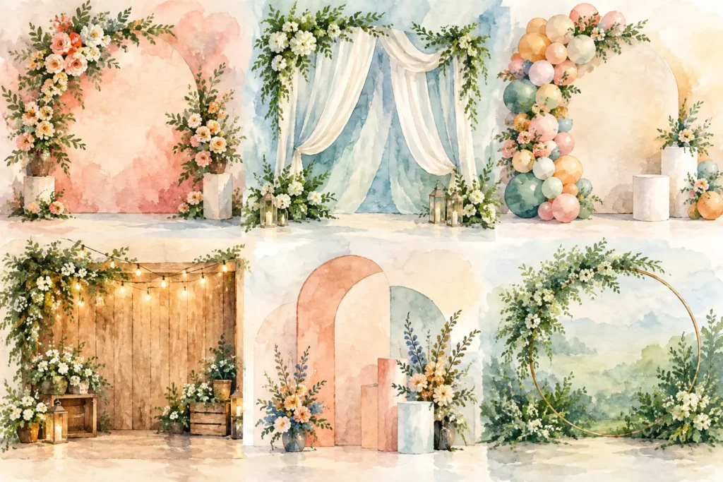 Backdrop Options That Shape Your Celebration