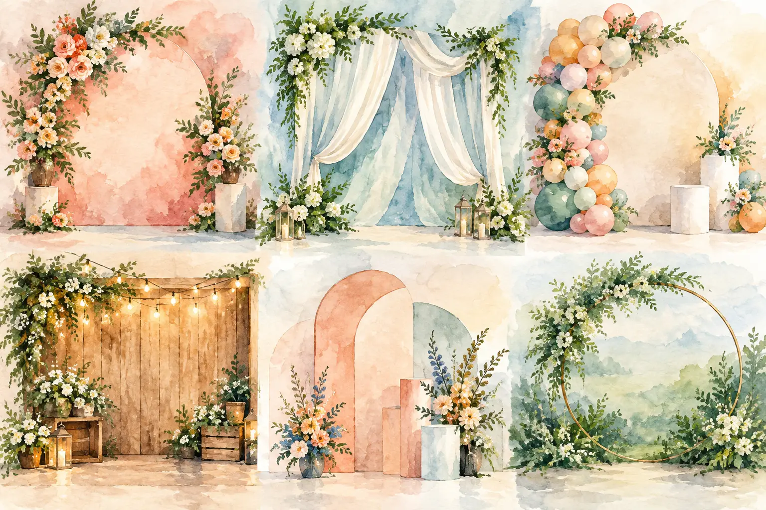 Backdrop Options That Shape Your Celebration