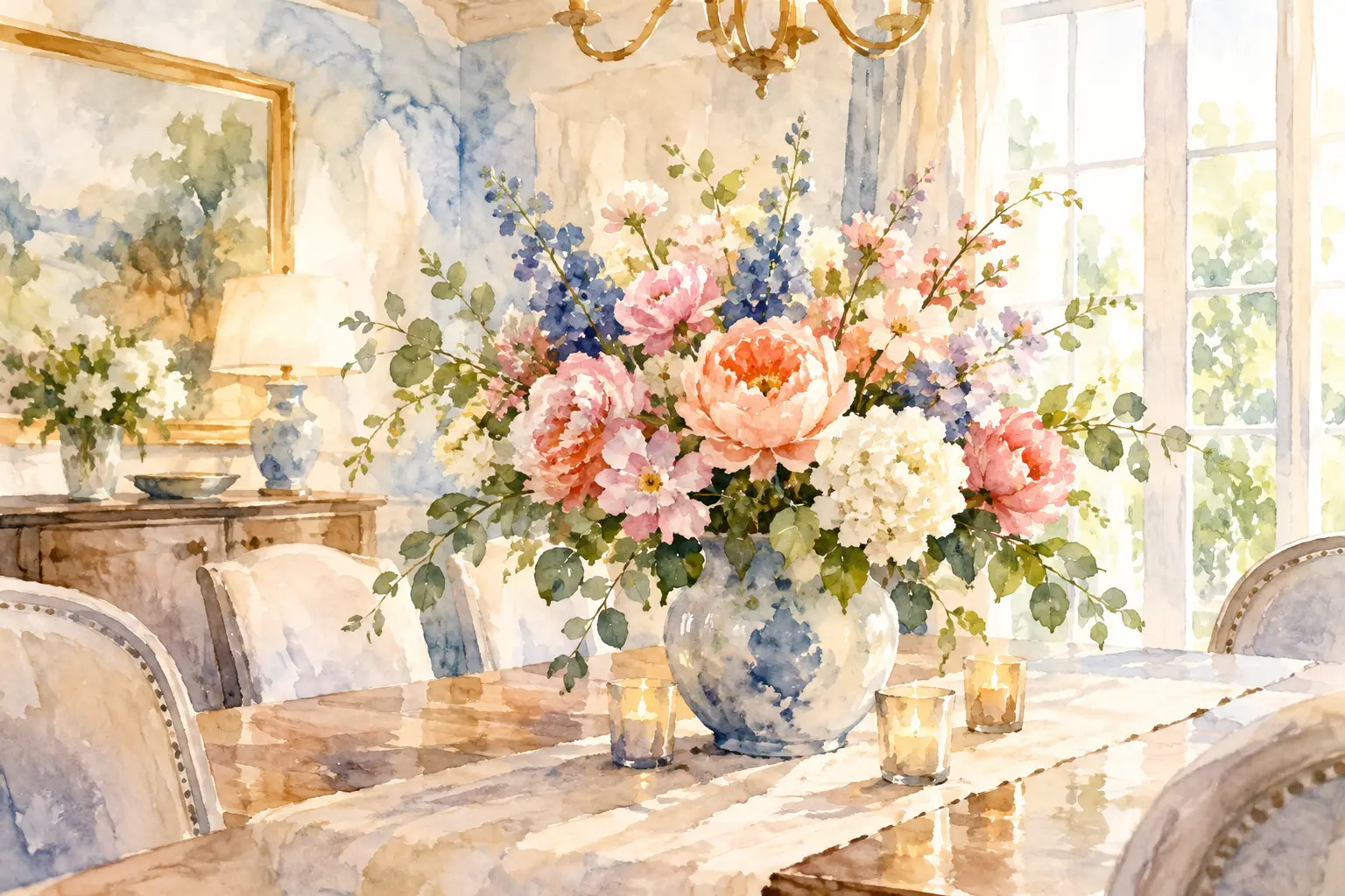 Floral Centerpieces That Shape the Whole Room