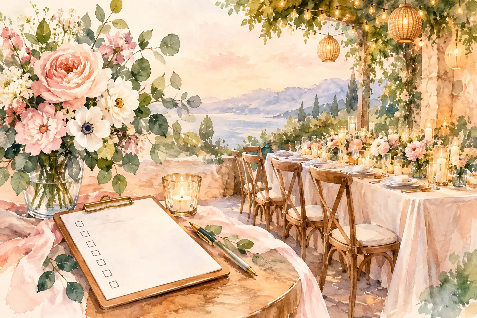 Intimate Reception Planning Checklist for Beautiful Décor